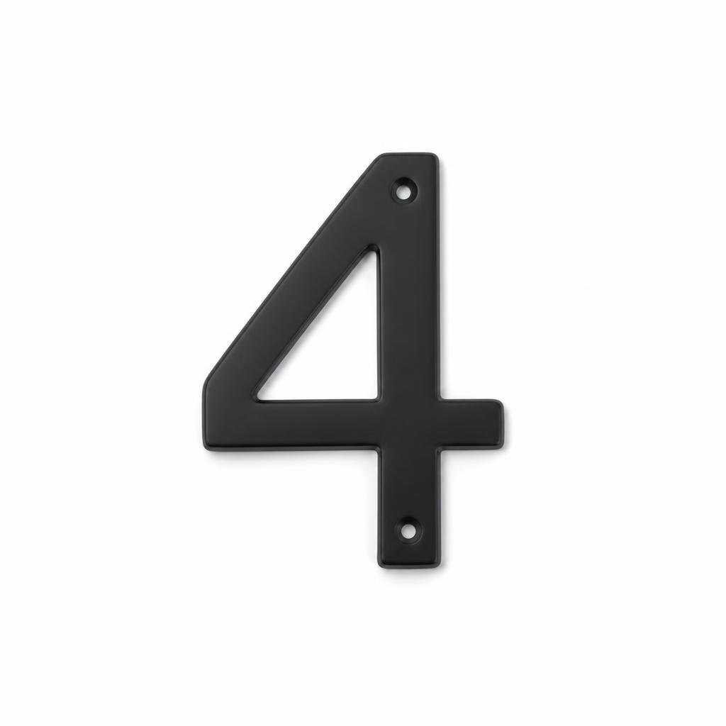 M-AB45MM #4 HOUSE NUMBERING