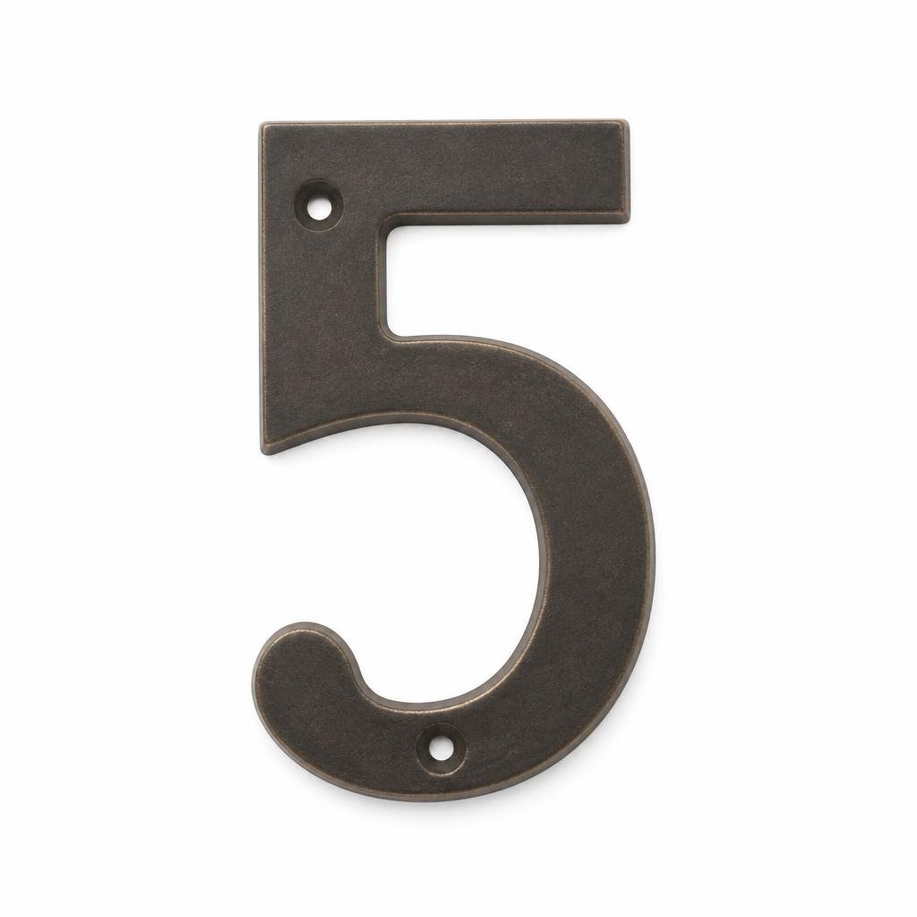 M-AB45MM #5 HOUSE NUMBERING