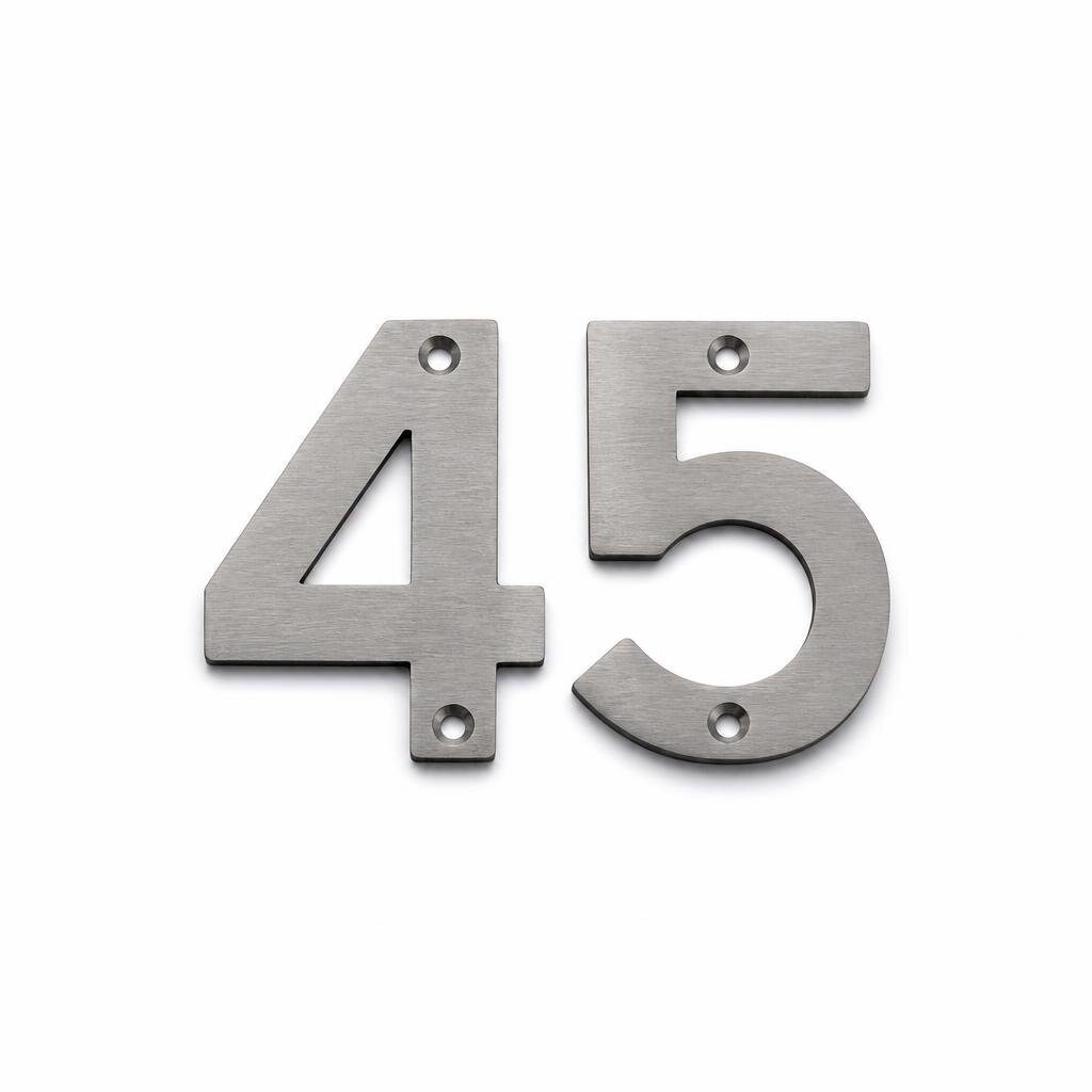 M-AB45MM #RU HOUSE NUMBERING