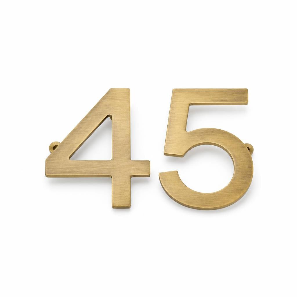 M-AB45MM #WANG HOUSE NUMBERING