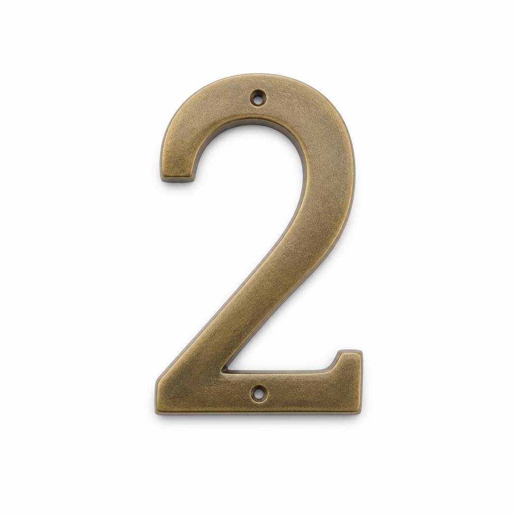 M-AB60MM #2 HOUSE NUMBERING