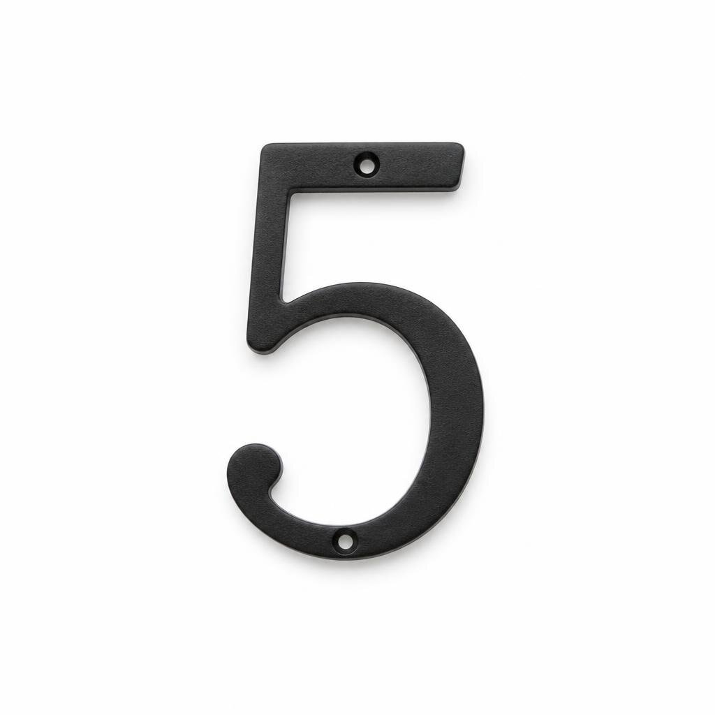 M-AB60MM #5 HOUSE NUMBERING