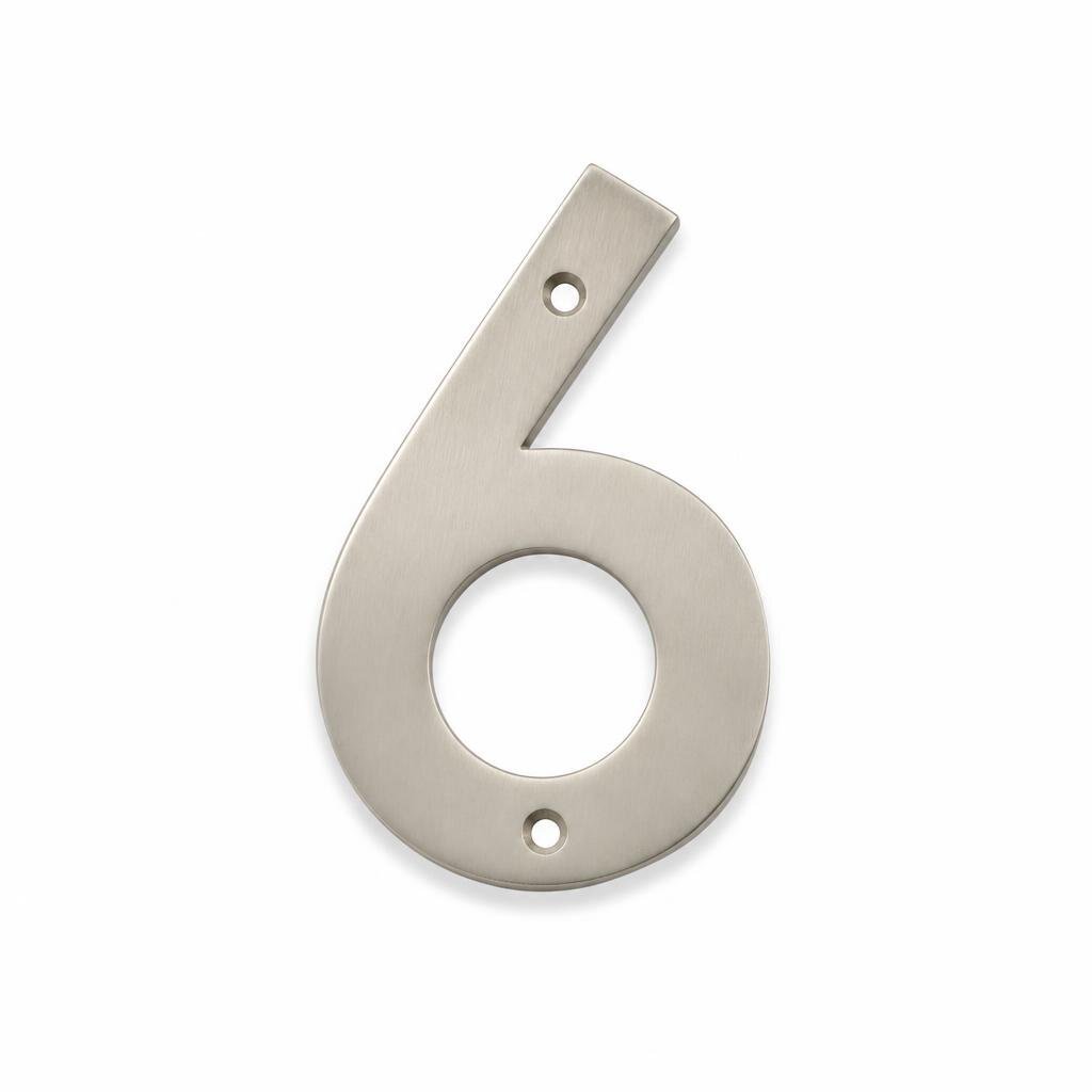 M-AB60MM #6 HOUSE NUMBERING