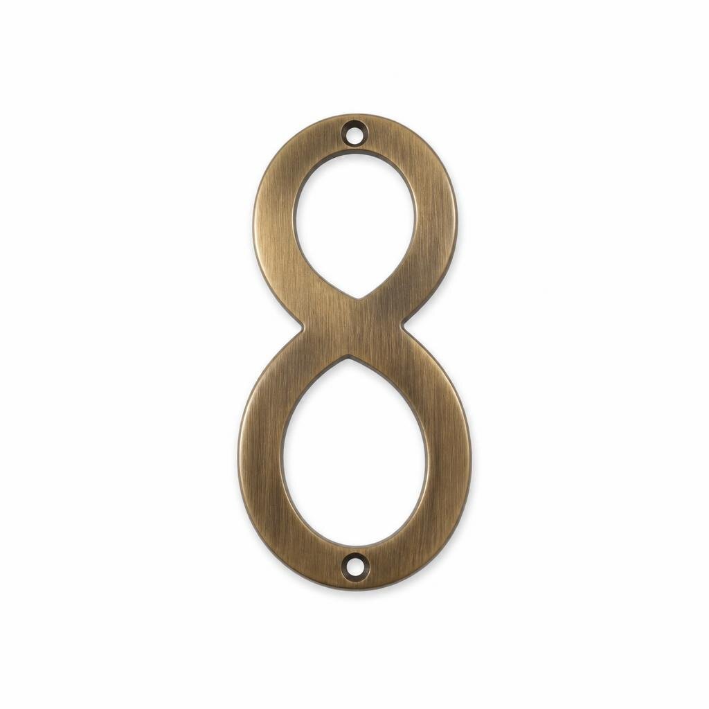 M-AB60MM #8 HOUSE NUMBERING
