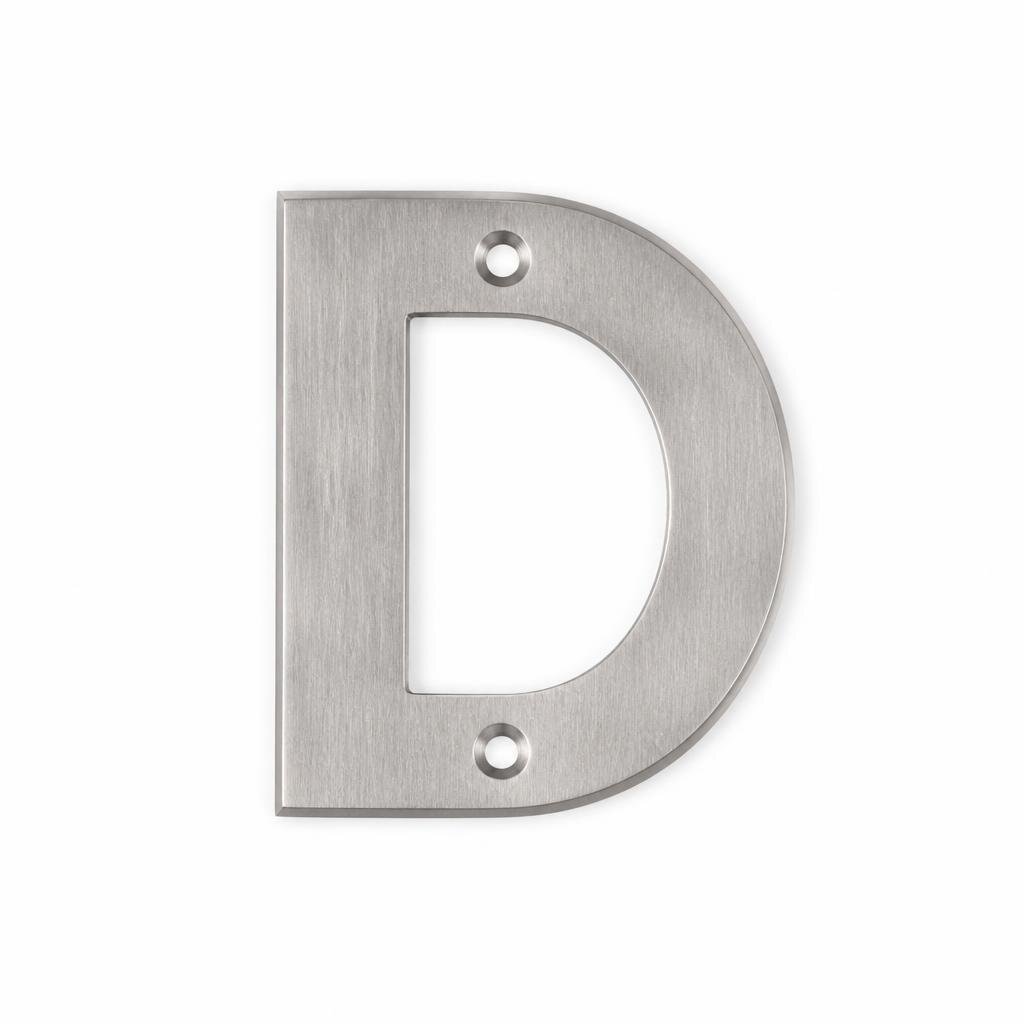 M-AB60MM #D HOUSE NUMBERING