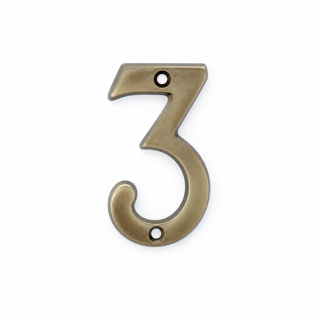 M-AB80MM #3 HOUSE NUMBERING