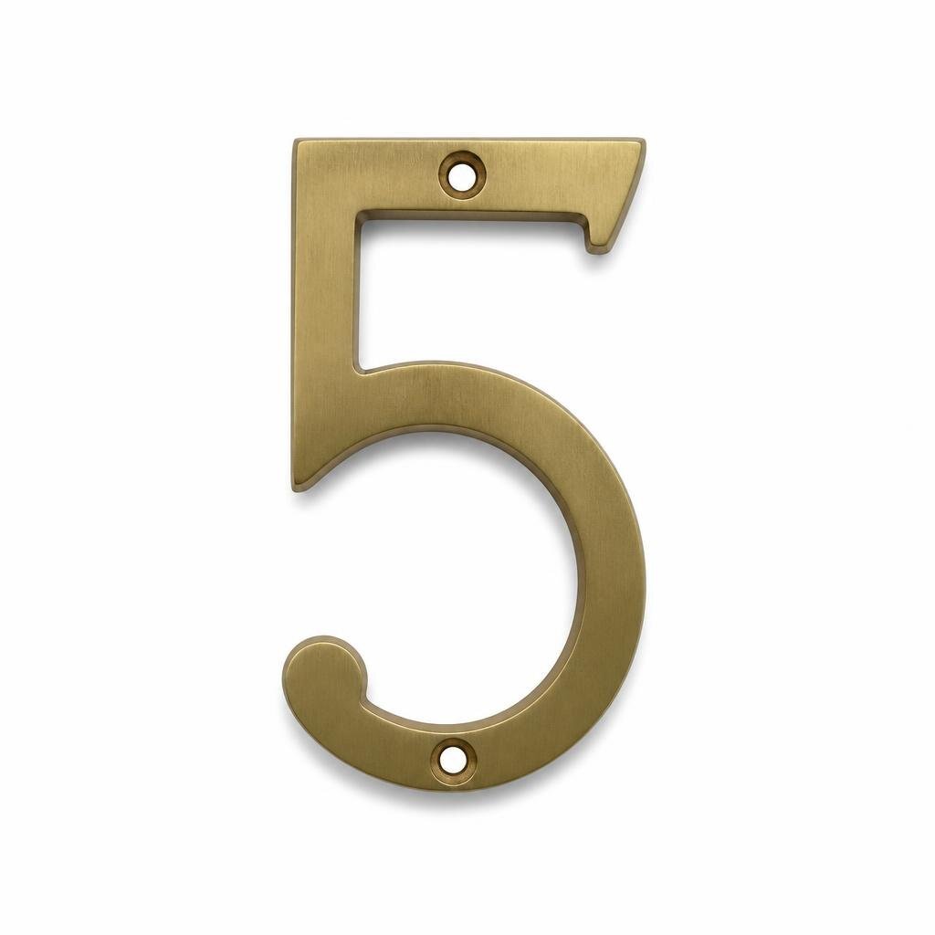 M-AB100MM #5 HOUSE NUMBERING