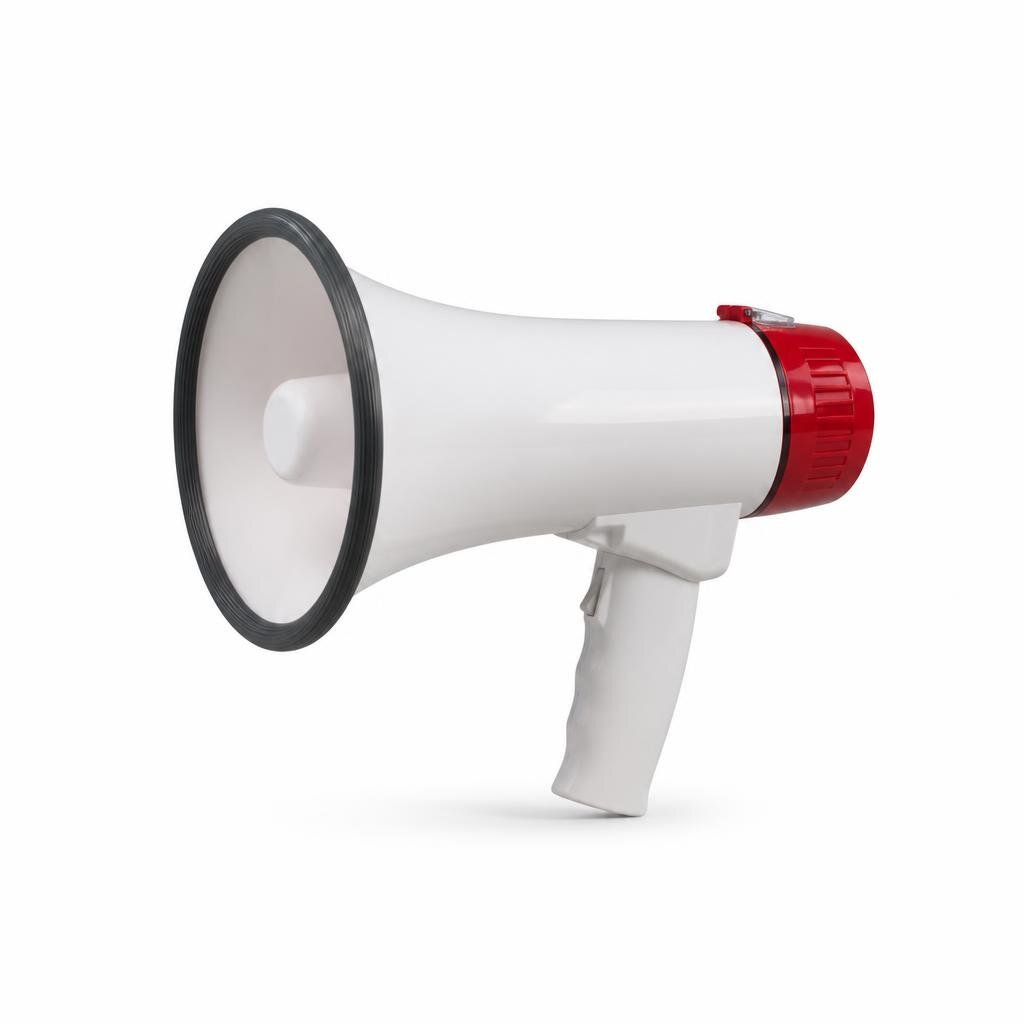 RECHARGEABLE PORTABLE MEGAPHONE