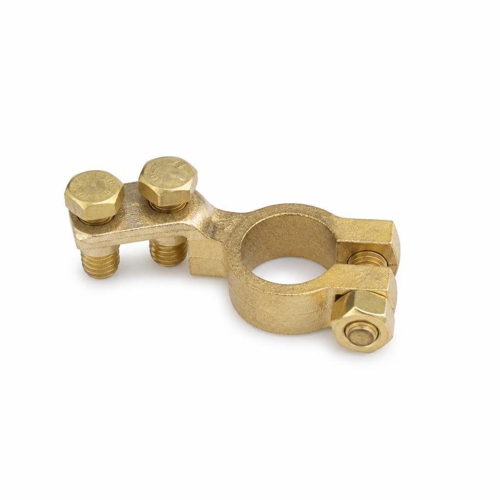 BRASS BATTERY CLAMP (-)
