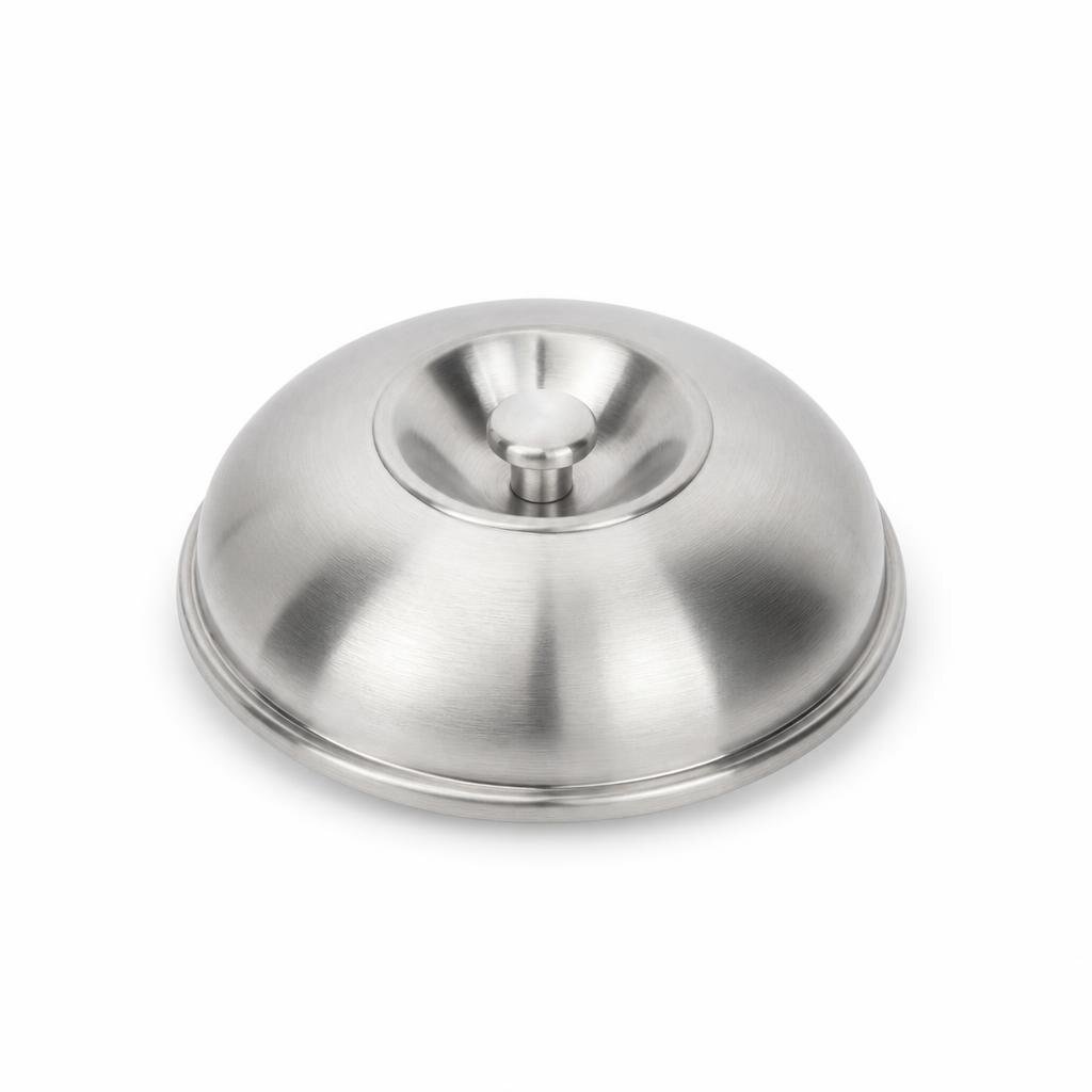 NO.4 9.3CM S/S ANTI-DUST CUP LID