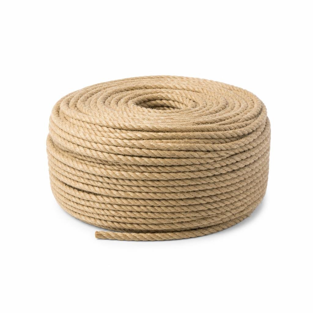 1/4" (6.3MM) MANILA ROPE (150M± X 1ROLL)(4.5KG±)