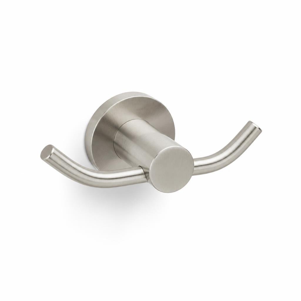 KIMDA BF9017-6 S/STEEL CLOTH HOOK - SATIN NICKEL