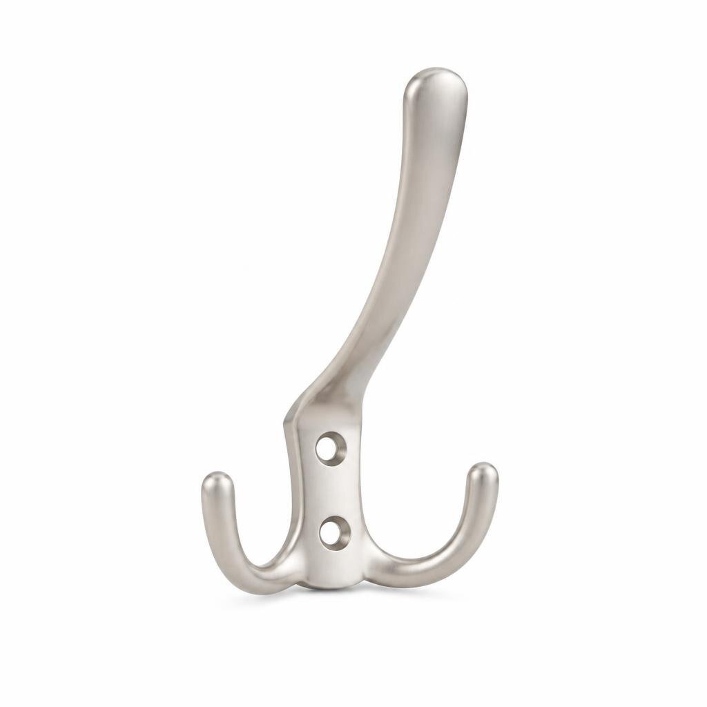 KIMDA BF9017-8 S/STEEL CLOTH HOOK - SATIN NICKEL