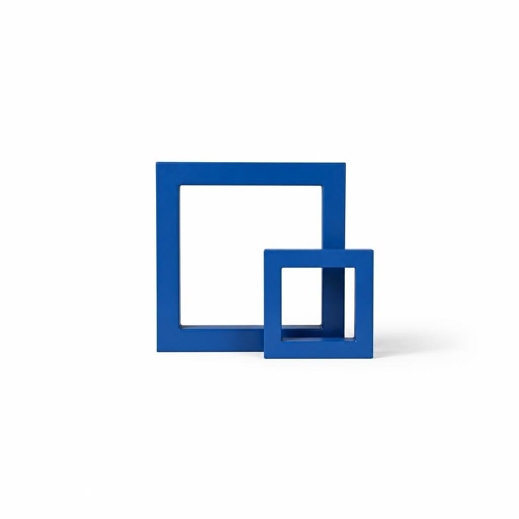 EPU1700 & PPQ4507 BLUE SQUARE FRAME