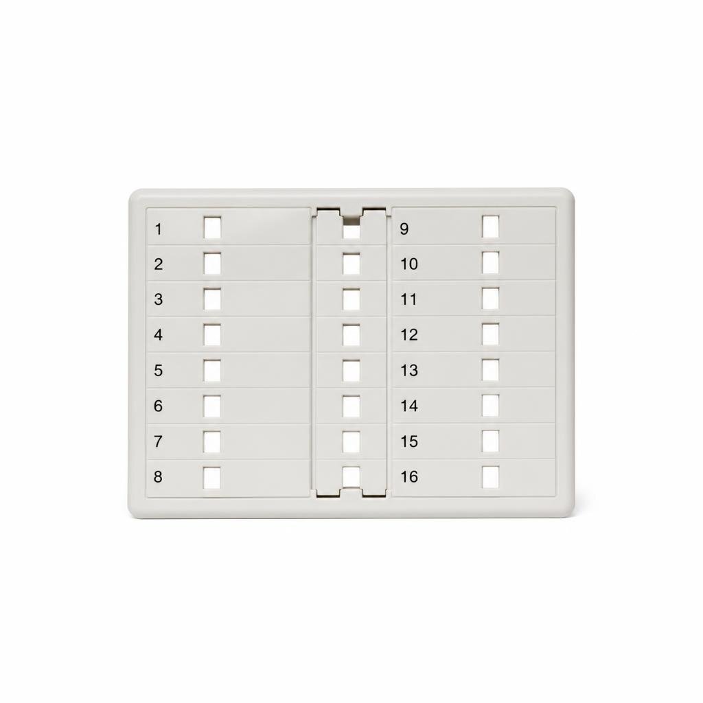1-16DAYS WORKING CARD