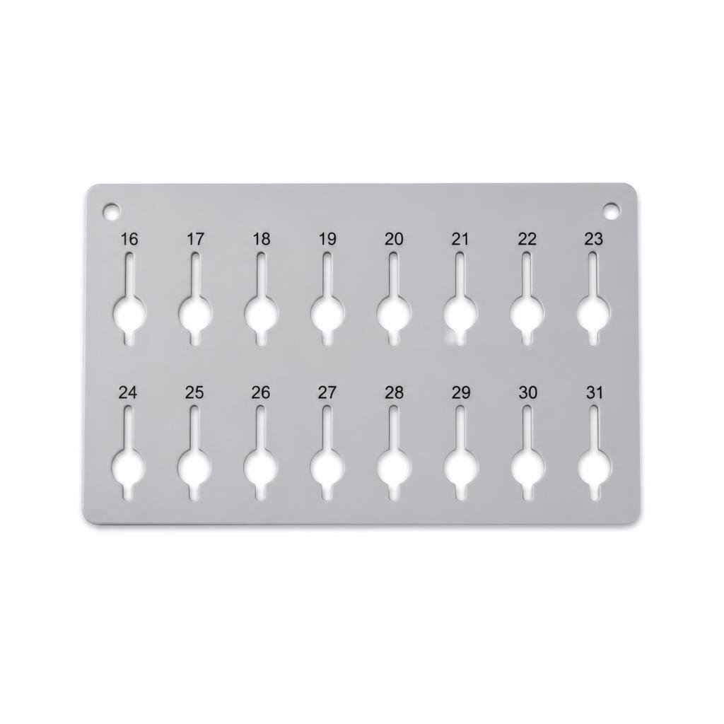 16-31DAYS WORKING CARD