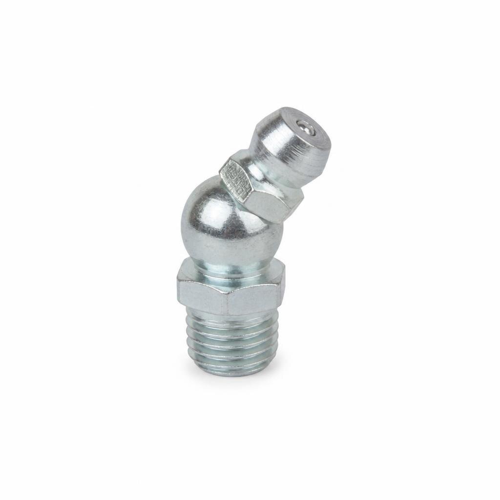 NIETZ 1/8" GREASE NIPPLE BEND 45 - 158360