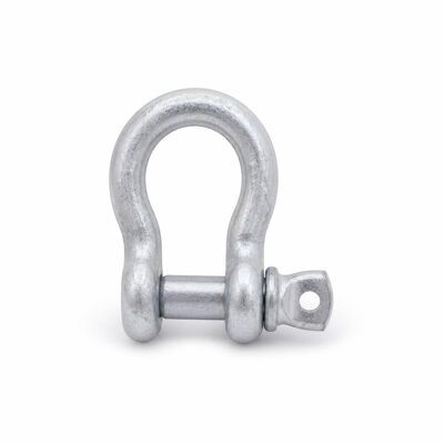 3/4" X 4.75TON HG6210 H.D.GALV'D DEE SCREW PIN SHACKLE (BST) SF6:1
