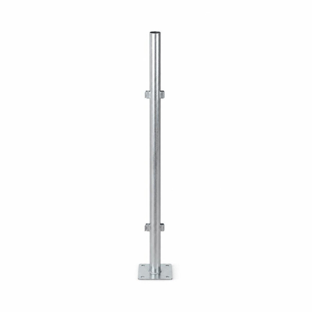 KCM FB 60MM X 2.25M UTRALGAL POST C/W ACCESSORIES