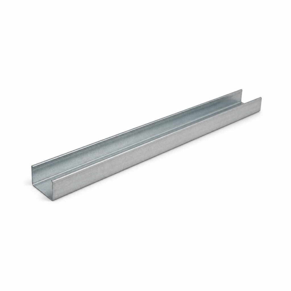 C CHANNEL (ALUM. ZINC) T100 X 1.0MM X 6M