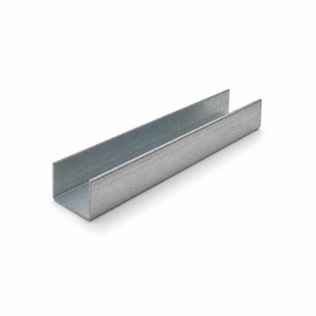 C CHANNEL(ALUM.ZINC)T0.75X1.0MM CUT TO SIZE - FT