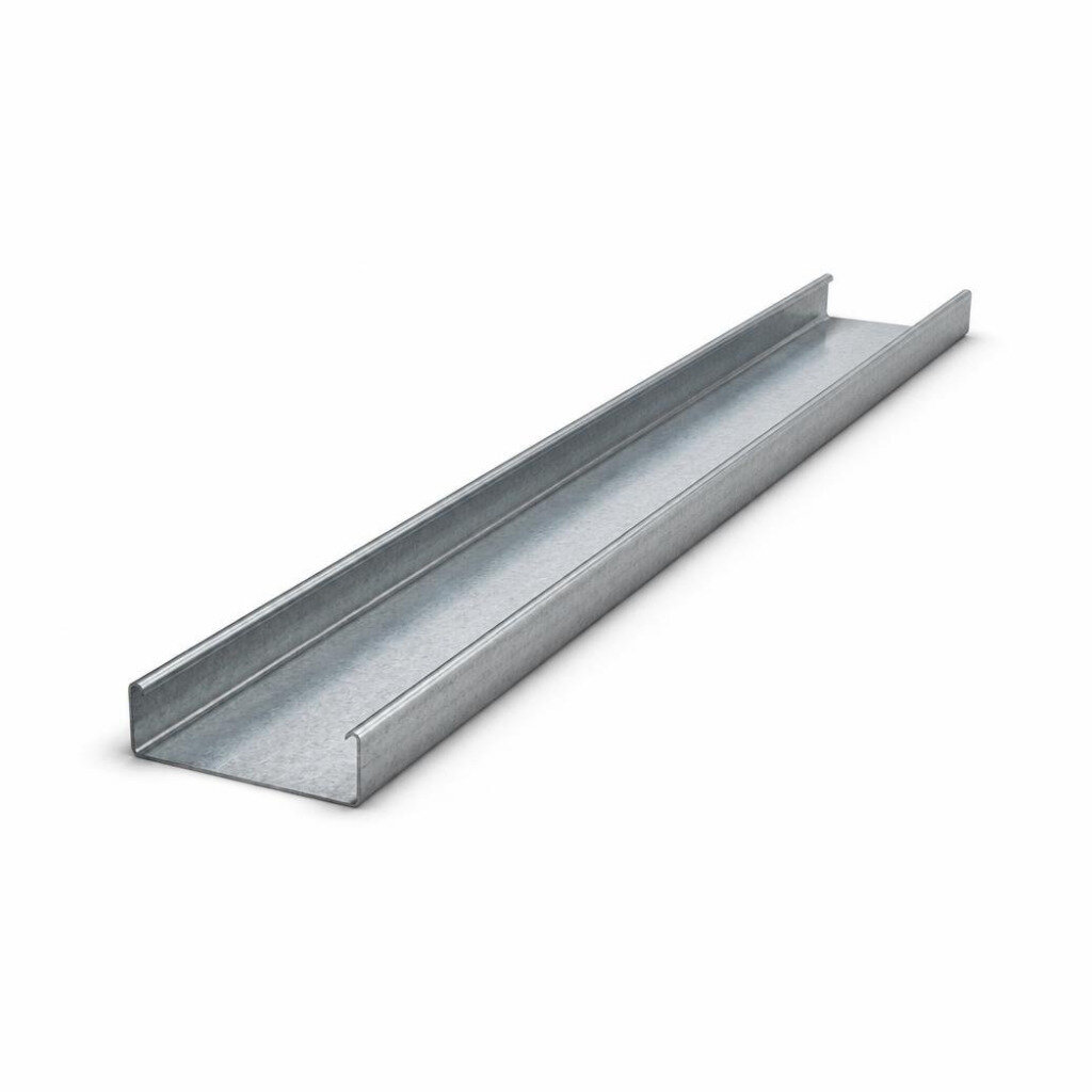 C CHANNEL (ALUM. ZINC) T075 X 0.65MM X 6M