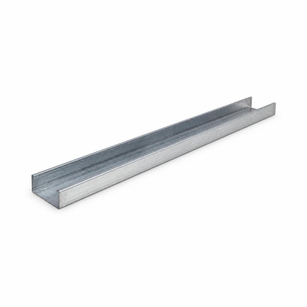 C CHANNEL (ALUM. ZINC) T075 X 1.00MM X 12M