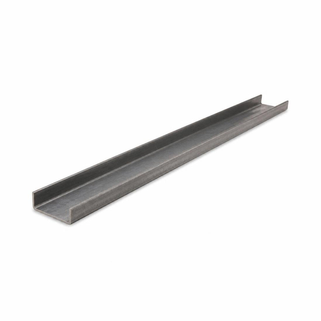 U/CHANNEL 8FT LIP (25MM X 50MM)