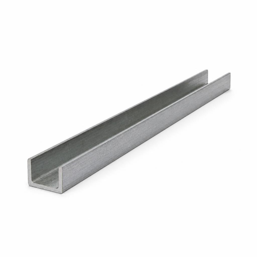 U/CHANNEL 8FT LIP (25MM X 41MM) 1 5/8"
