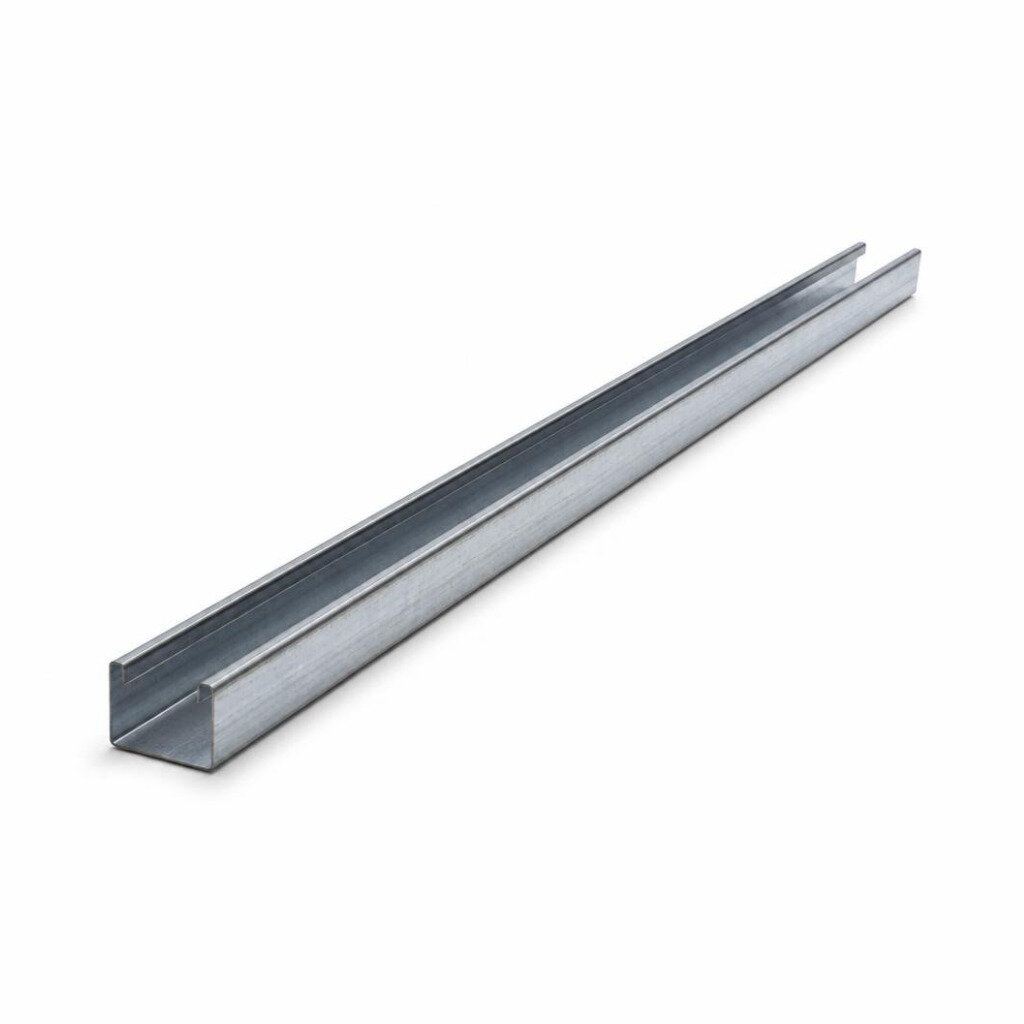 U/CHANNEL 8FT LIP (25MM X 47MM) 1 7/8"