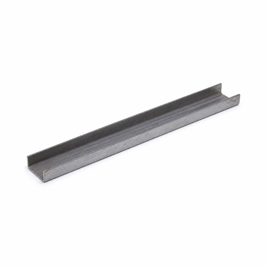 U/CHANNEL 8FT LIP (25MM X 75MM)