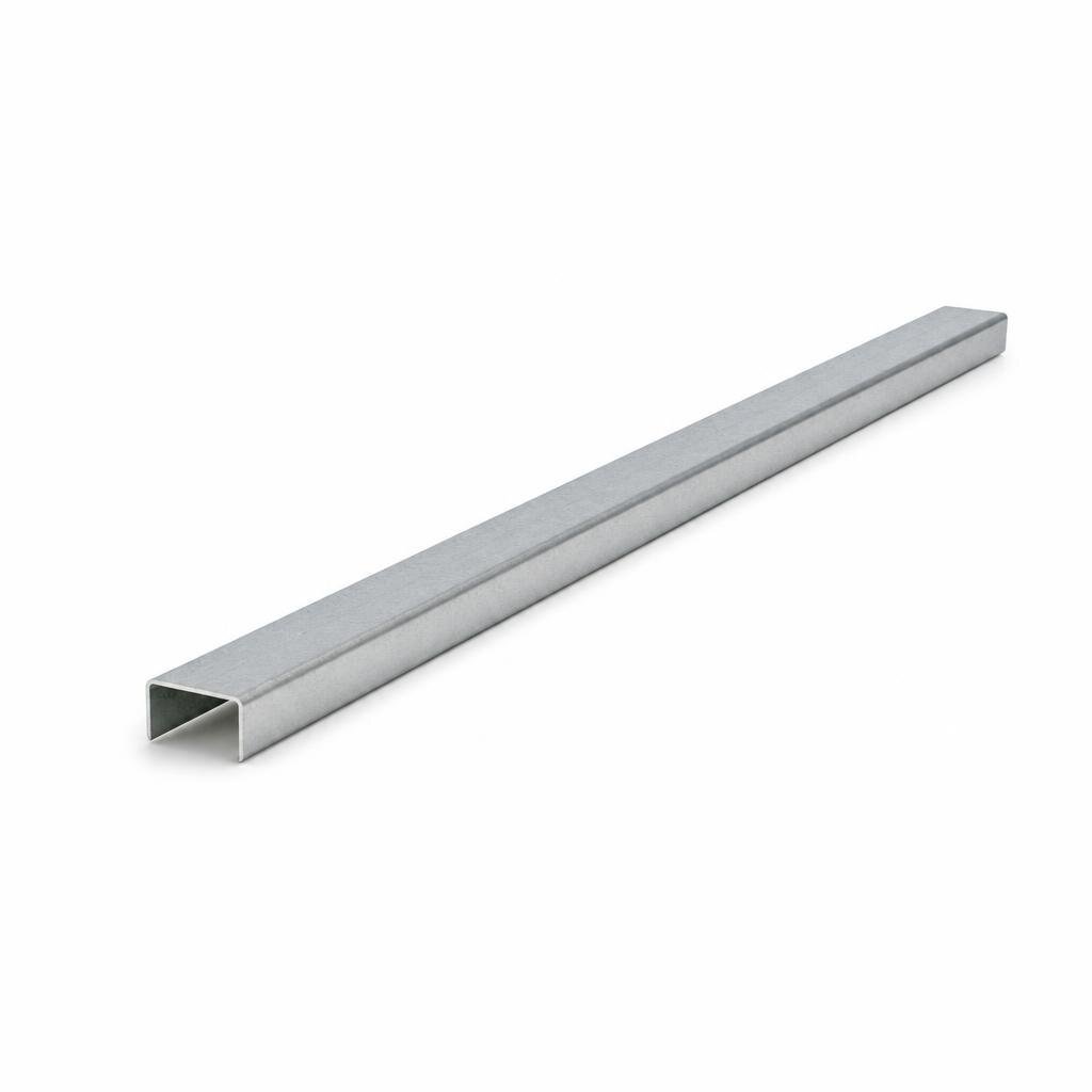 U CHANNEL 8FT X 25MM X 47MM X 0.3MM