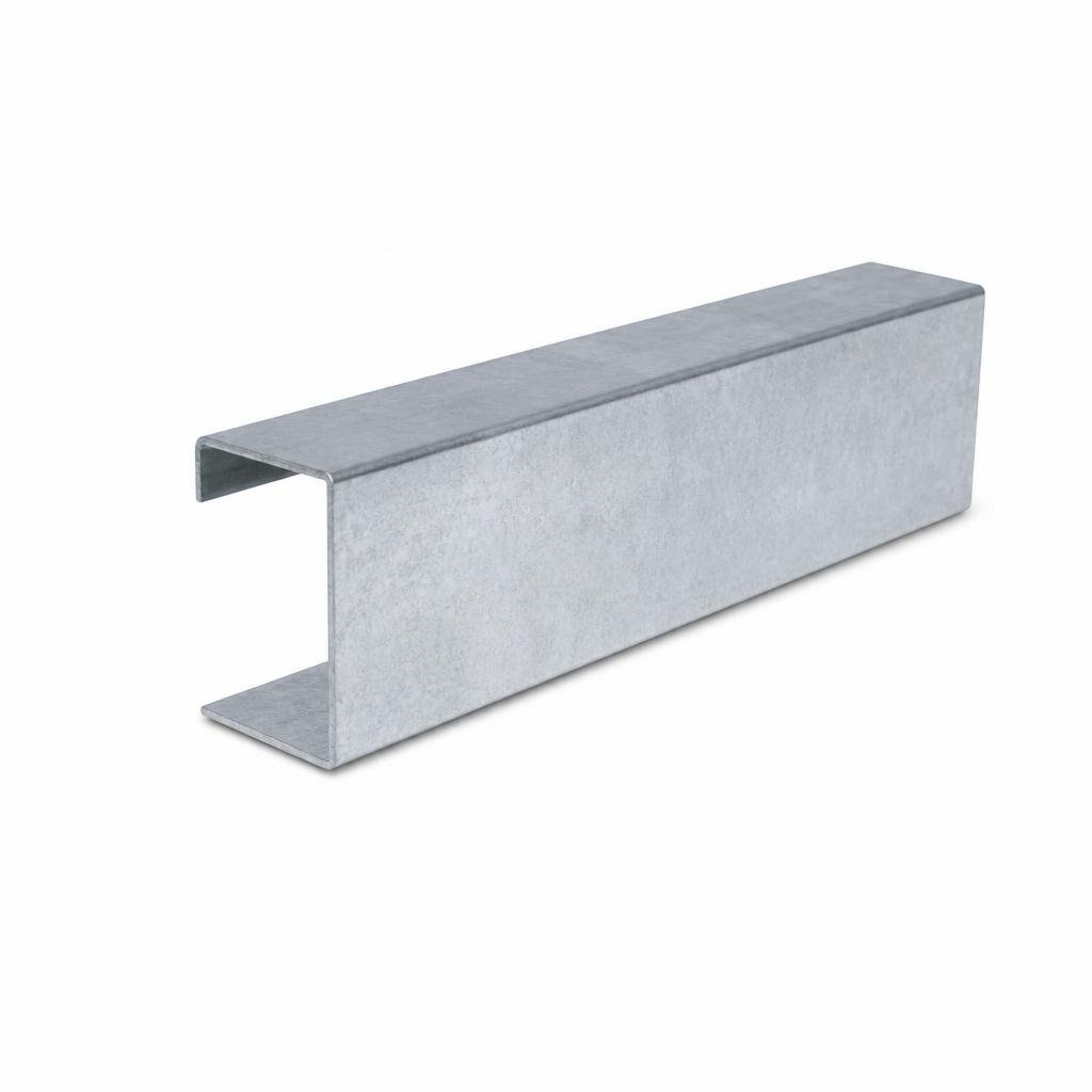 C CHANNEL (ALUM.ZINC) CUT TO SIZE - METER