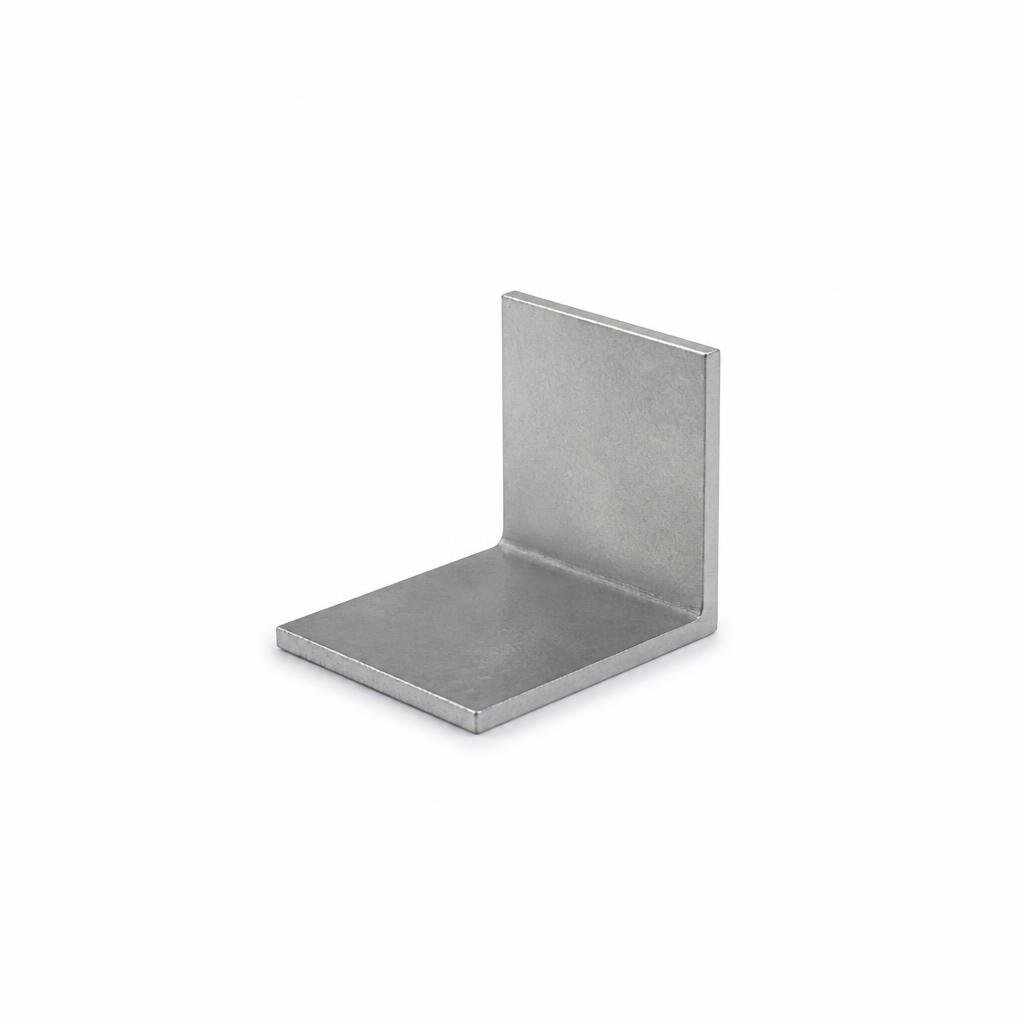 4" X 4.0MM H/D L METAL PLATE