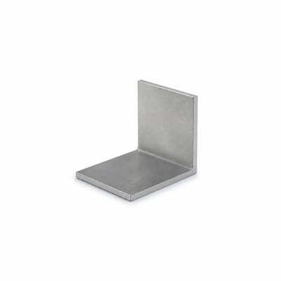 4" X 4.0MM H/D L METAL PLATE
