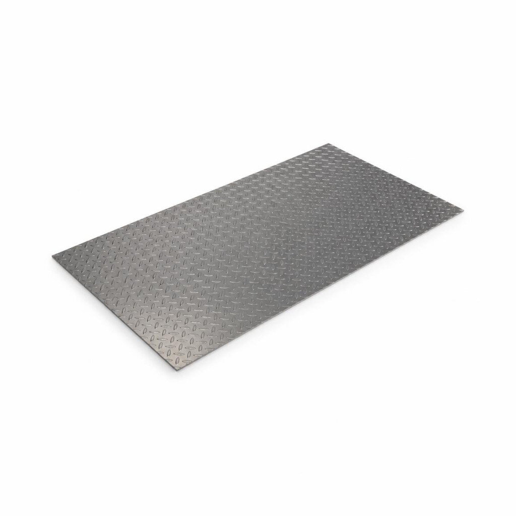 MILD STEEL CHEQUERED PLATE 4FT X 8FT X 3MM