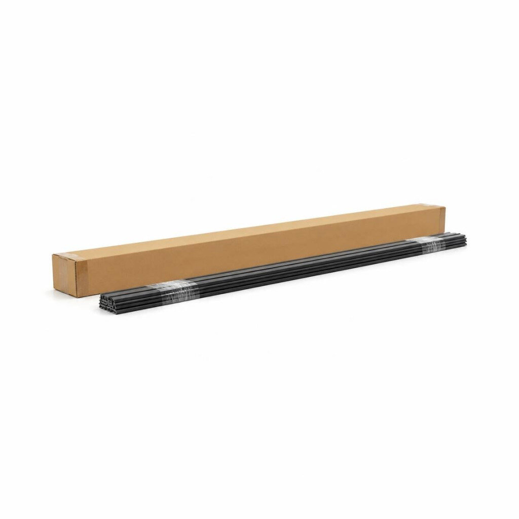 CYBERFLOR AP5-05 20 X 5 X 2700MM ALUM. 5MM A PROFILE - BLACK (100PCS/CTN)