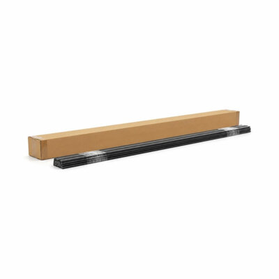 CYBERFLOR AP5-05 20 X 5 X 2700MM ALUM. 5MM A PROFILE - BLACK (100PCS/CTN)