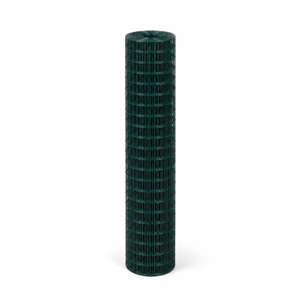 PVC GREEN COATING FENCING 2.5" X 10G X 7FT X 50FT