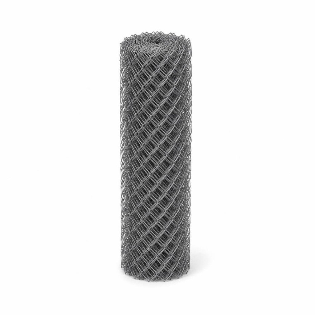 PVC CHAIN LINK FENCING G10 X 2.5" X 4FT X 50FT
