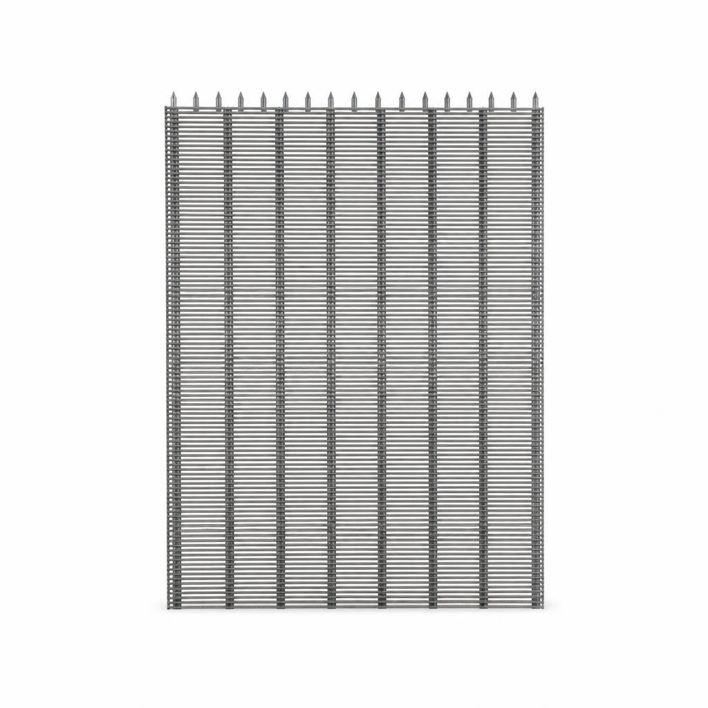 ANTI CLIMB FENCING 12.5MM X 75MM X 4MM X 1.2M X 2.4M
