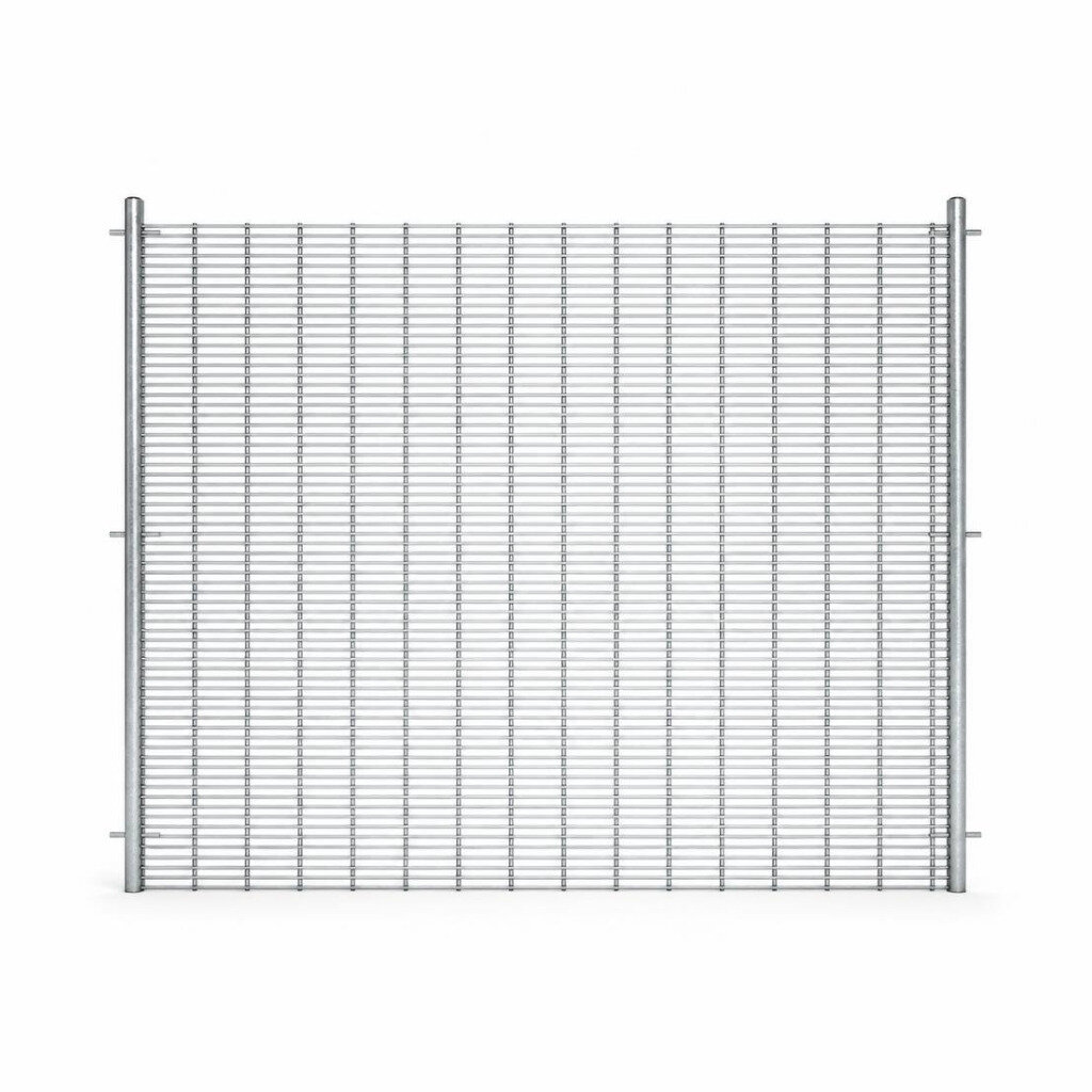 ANTI CLIMB HOT DIPPED GALVANIZED FENCING 1/2" X 3" X 2.4M X 2.4M