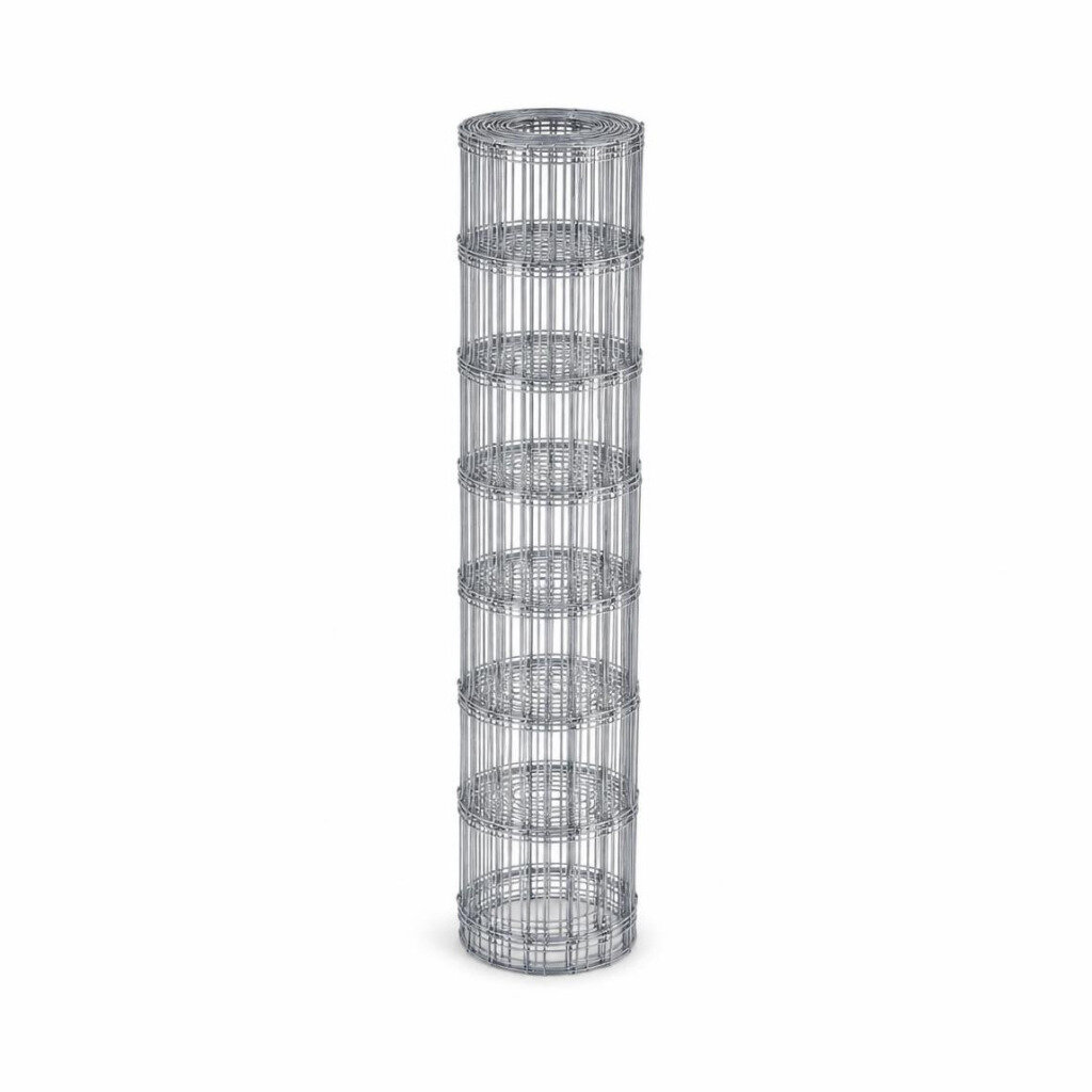 EMF F 3F 0.9 X 2.4M GALVANISED FENCING (25 X 75MM)