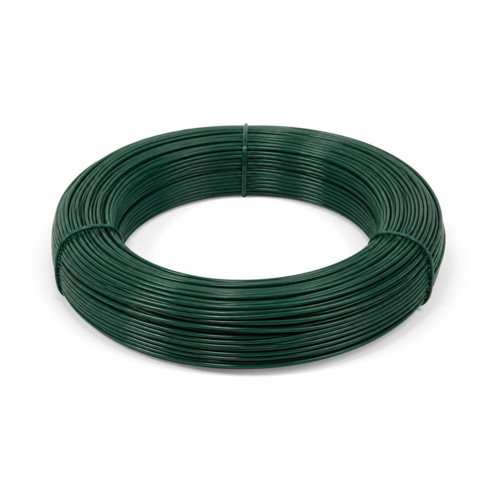 8G PVC GREEN COATING GI WIRE