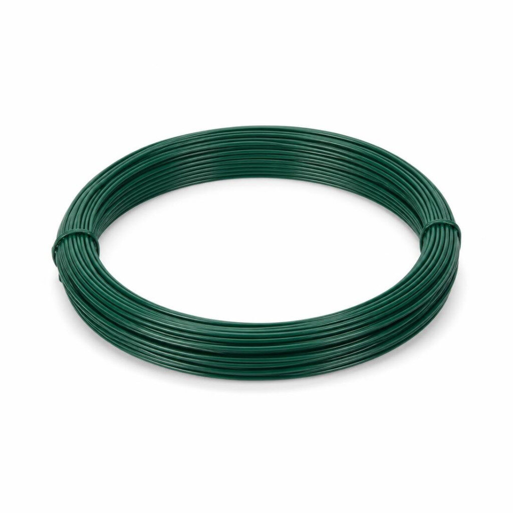 12G PVC GREEN COATING GI WIRE