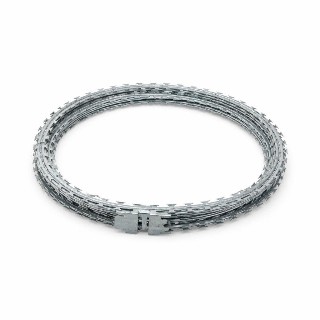 450MM X 8KG GI WIRE RAZOR WITH LAZOR CLIP