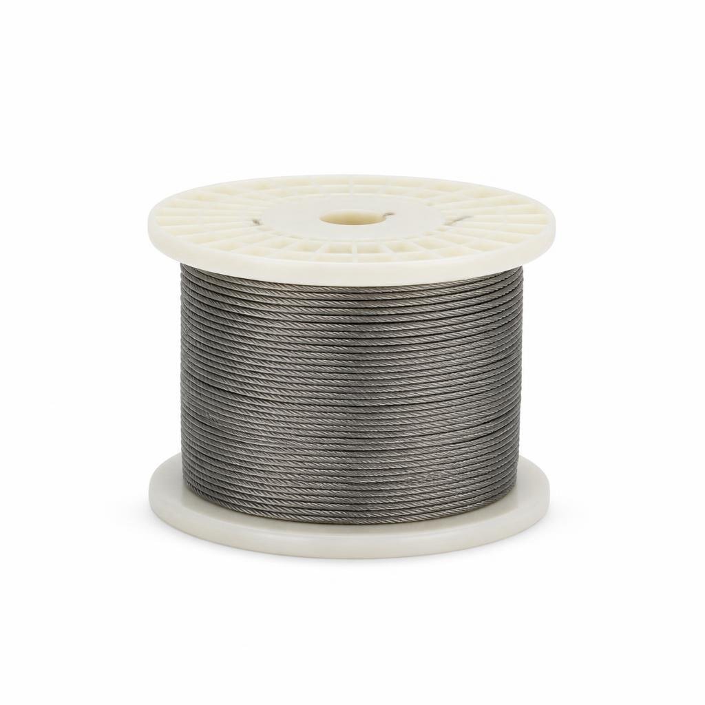 0.5MM DIA 7X7 316 S/STEEL WIRE ROPE (305M)