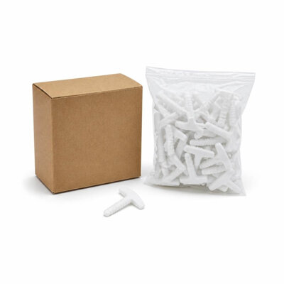 M-TILE LEVELLING T-SHAPE PLASTIC SPANNER - (50PCS/PKT)