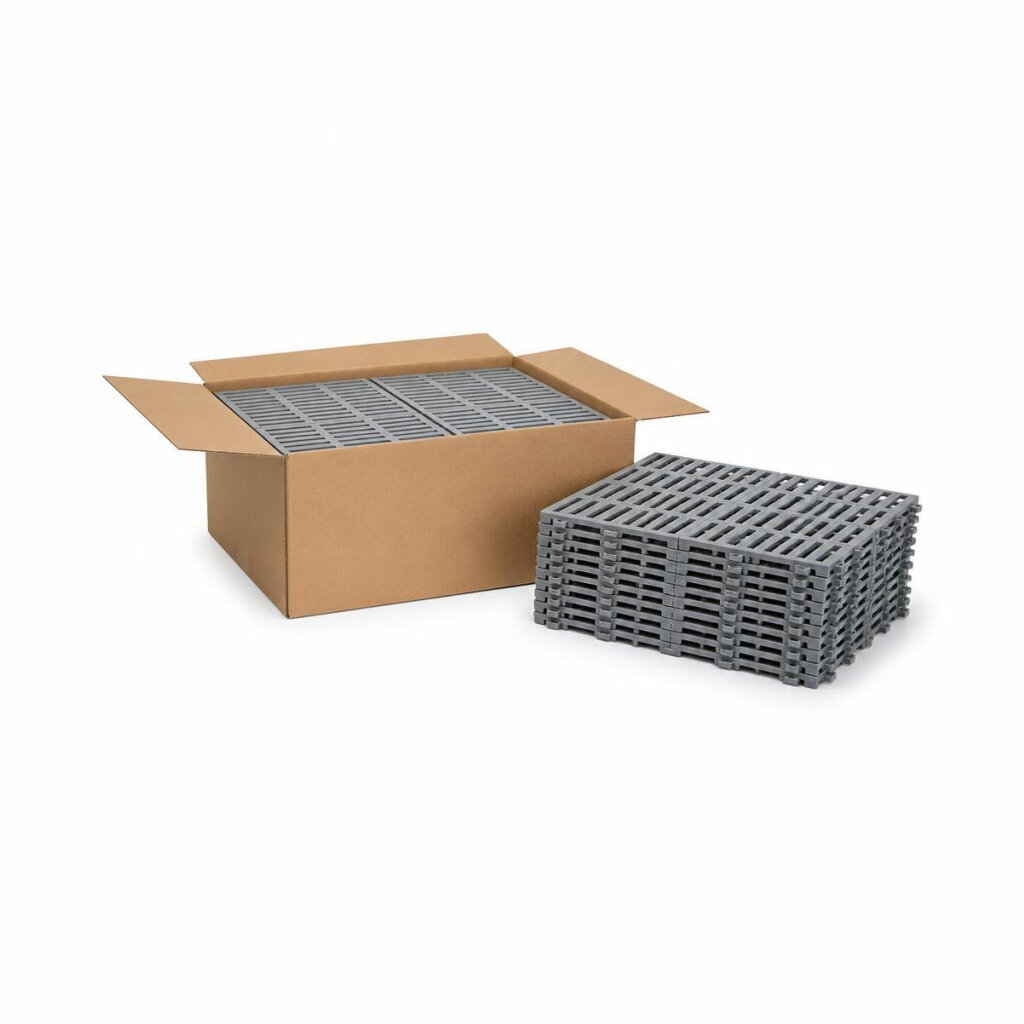 M-STD 6" FLOOR GRATING TILES (120PCS/CTN)