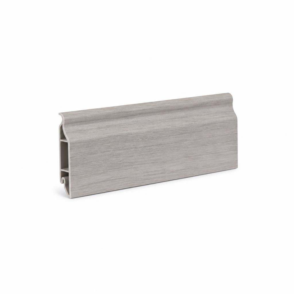 KM D15 GJF15/12 30MM X 2.0M PVC SKIRTING GROOVE